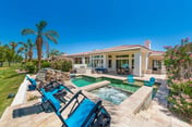 Waterslide, heated pool home, PGA West 6th tee box