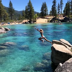 Zephyr Cove 2 bedroom peek a boo view home for Tahoe Adventures