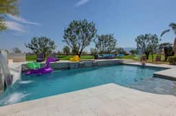 Waterslide, pool/spa. PGA West, so much fun!