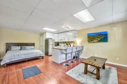 First level studio suite close to everything bike, ski, swim Zephyr Cove!