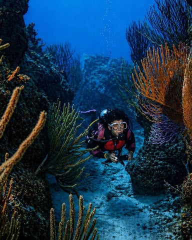 A morning on the Mesoamerican Reef