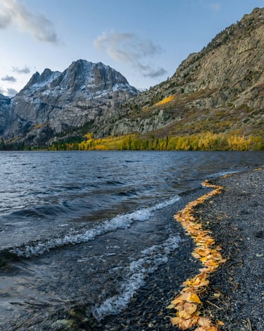 The June Lake autumn loop