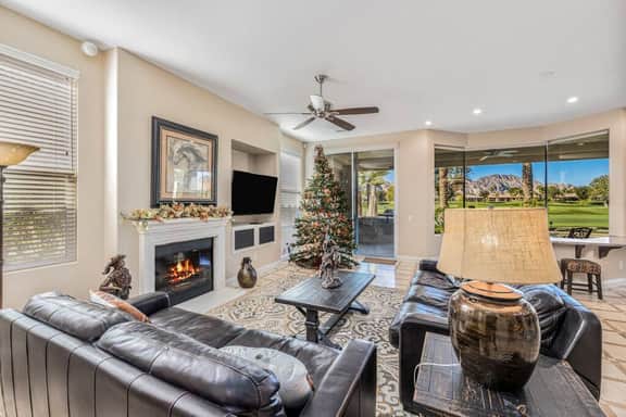 PGA West, private pool and spa outdoor covered TV