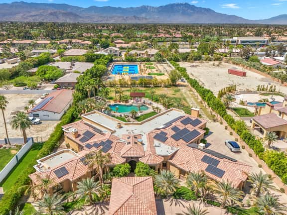 Privately Gated 2.3 Acre, Tuscan Villa Resort Property, View, pool and12' Slide!!
