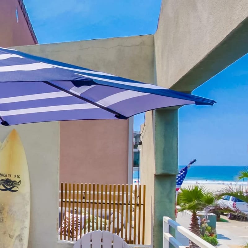 Mission Beach Family Haven: Ocean Views + Private Balconies + Garage